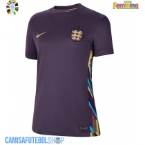 Camisa de time de futebol Inglaterra Replicas 2º Equipamento Feminina Europeu 2024 Manga Curta